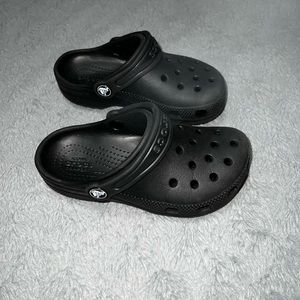 Black crocs Kids 11c